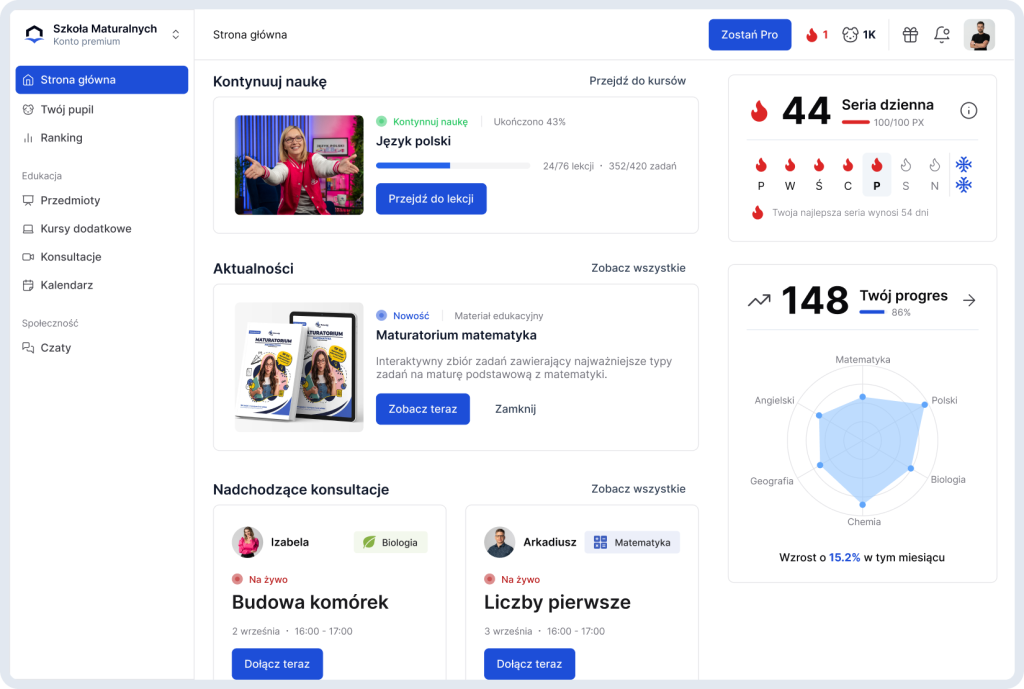 Platforma do nauki w edukacji domowej